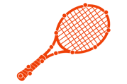 Hybrid tracking racket